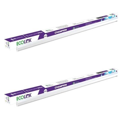 EcoLink 20-watt LED Batten/Tubelight – Energy Efficient, Cool White (Pack of 2)