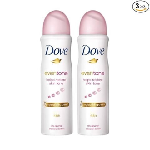 Dove Female Eventone Floral Scent Liquid Deodorant (Pack of 3)