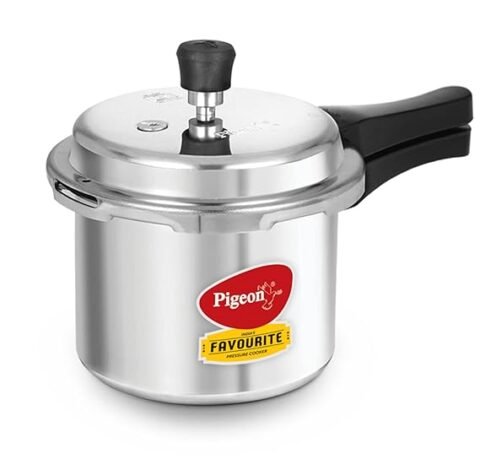Pigeon By Stovekraft Aluminium Pressure Cooker (3L, Silver)