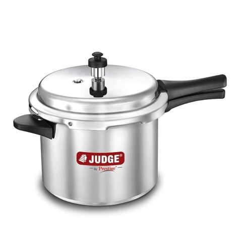 Judge by Prestige Basics 5 L Aluminium Pressure Cooker Outerlid – Save 25%