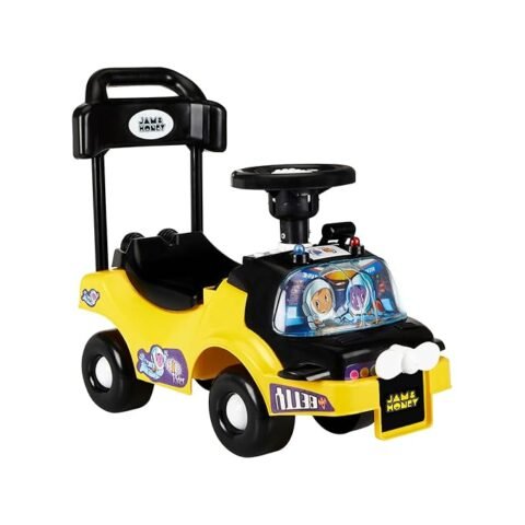 Amazon Brand Jam & Honey Ride-On Toy for Kids with Music and Lights