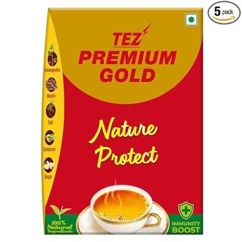 TEZ Premium Gold Nature Protect Assam Black CTC Leaf Tea