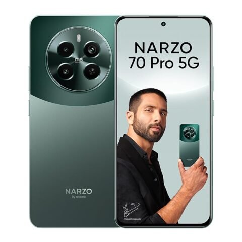 realme Narzo 70 Pro 5G: Glass Green, 8GB RAM, 256GB Storage, Horizon Glass Design, and Flagship Sony IMX890 OIS Camera
