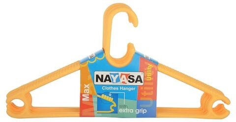 Nayasa Set of 6 Yellow Hangers
