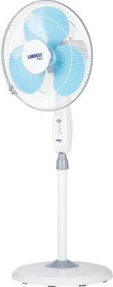 LUMINOUS Centaur 3 Blade Pedestal Fan (Blue, Pack of 1)