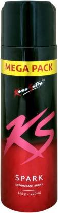 Kamasutra Spark Deodorant Spray – For Men (145 g)