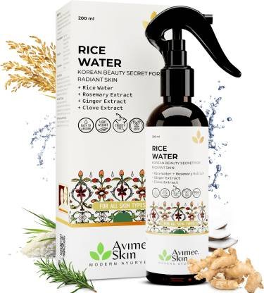 Avimee Herbal Rice Water for Hair and Skin Men & Women (200 ml)