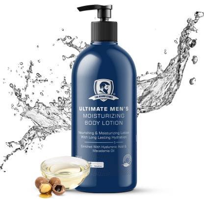 The Beard Story Ultimate Men’s Moisturizing Body Lotion Keeps Skin Soft And Hydrated Daily Use (250 ml)