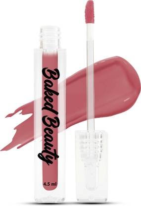 BAKED BEAUTY Matte Liquid Lipstick for Women, Transferproof, Waterproof