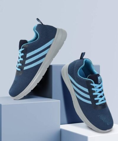 Paragon Lace Sneakers For Boys & Girls (Blue, 10-11 Years)