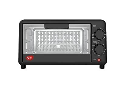 Pigeon Oven Toaster Grill 9 Liters OTG without Rotisserie for Oven Toaster and Grill for grilling and baking Cakes (Grey)