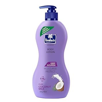 Parachute Advansed Deep Nourish Body Lotion for Women & Men, Dry Skin, 400ml