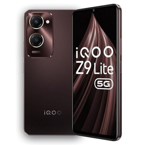 iQOO Z9 Lite 5G (Mocha Brown, 6GB RAM, 128GB Storage) | Dimensity 6300 5G | 50MP Sony AI Camera | Charger in The Box