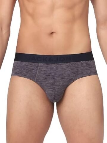 JACK & JONES Men’s Cotton Classic Regular Solid Briefs