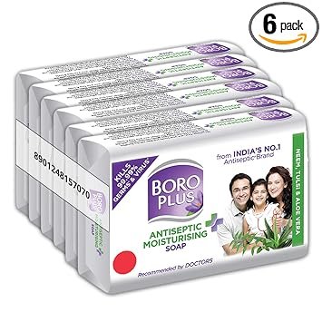 Boroplus Antiseptic And Moisturising Bathing Soap With Aloe Vera, Neem And Tulsi