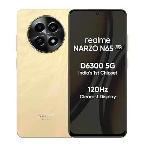 Realme NARZO N65 5G (Amber Gold, 6GB RAM, 128GB Storage)