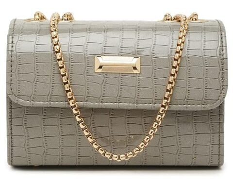 Fargo Leatherette Side Sling Bags For Women’s Ladies Croco