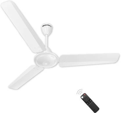 Atomberg Ameza 5 Star 1200 mm 3 Blade Ceiling Fan (BLDC Motor with Remote | Gloss White | Pack of 1)