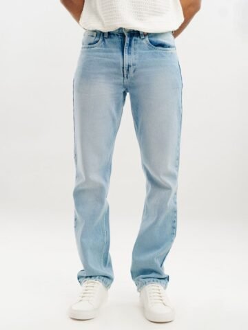 Men Blue Mid-Rise Heavy Fade Pure Cotton Jeans