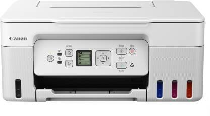 Canon PIXMA INK EFFICIENT G3770 Multi-function WiFi Color Ink Tank Printer with Black (135 ml) & Color (70 ml) ink bottles (4 Ink Bottles Included)
