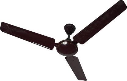 BAJAJ Crest Neo 1200 mm 3 Blade Ceiling Fan (Ultra High Speed | Brown | Pack of 1)