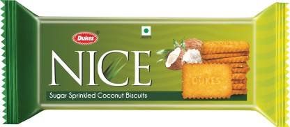 Dukes NICE Sugar Sprinkled Coconut Biscotti Biscuit (145 g)