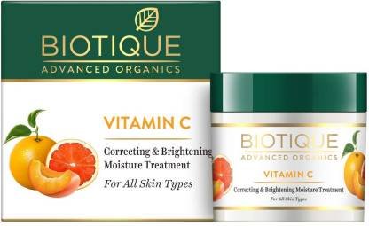 Biotique Advanced Organics Vitamin C Correcting and Brightening Moisture Treatment 50Gm