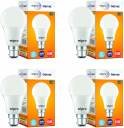 Wipro 10 W Standard B22 LED Bulb (White, Pack of 4)