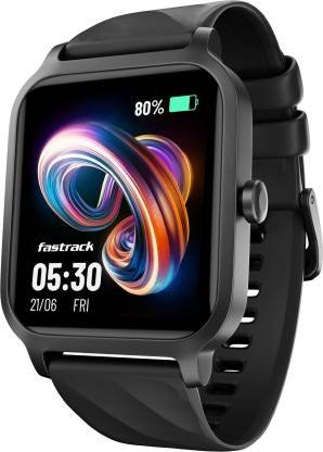 Fastrack Revoltt FS1-1.83”|BT Calling|Fast Charge|110+ Sports Mode|200+ WatchFaces|IP68 Smartwatch (Black Strap, Free Size)