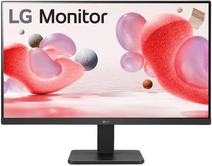 LG 60.45 cm (23.8 inch) Full HD IPS Panel with 3-Side Borderless Display,Tilt-able Stand, Black Stabilizer, OnScreen Control, Ergo Design Monitor (24MR400-BA.CTRRMV)
