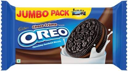 Cadbury Oreo Biscuit Chocolate Flavour Cream Sandwich Biscuit (459.25 g)