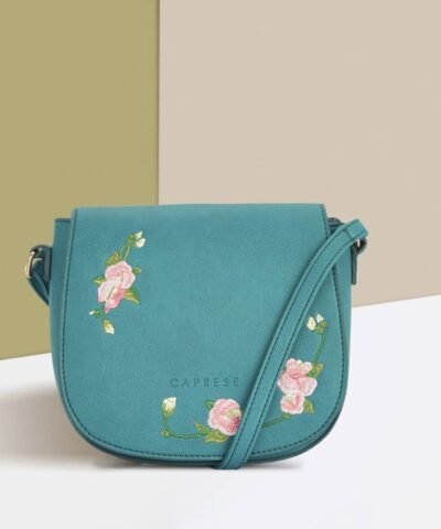 Caprese Blue Women Sling Bag – Mini ELSY SLING MEDIUM TEAL