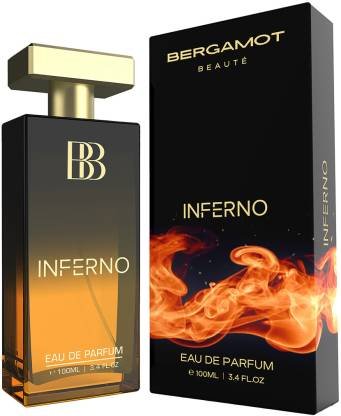 BERGAMOT BEAUTE Inferno Eau de Parfum | Long Lasting Perfume for Men with Bergamot and Musky Eau de Parfum – 100 ml