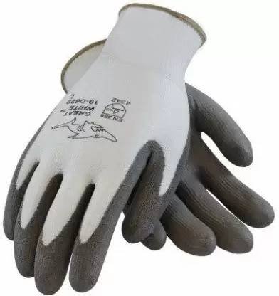 Yiking PVC_1_PAIR_BC Nylon Safety Gloves (Pack of 1)