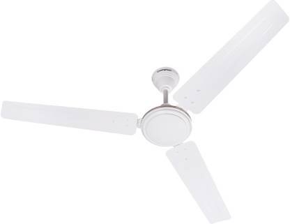 Crompton SUREBREEZE SEA SAPPHIRA (1 Star) 1200 mm 3 Blade Ceiling Fan (Opal White | Pack of 1)