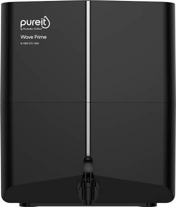 Pureit Wave Prime 7 L RO + MF Water Purifier Suitable for all – Borewell, Tanker, Municipality Water (Black)