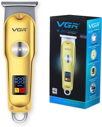 VGR V-290 Professional Hair Clipper with LED Display Trimmer