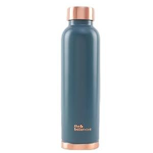 The Better Home Copper Water Bottle | Copper Water Bottle 1+ Litre | With Anti Oxidant Properties | Provides Health Benefits | Pure Tamba | Teal