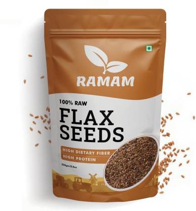 Ramam Flax seeds |Helps in Hair Growth| Helps in Manage Heart Health | Brown Flax Seeds (250 g)