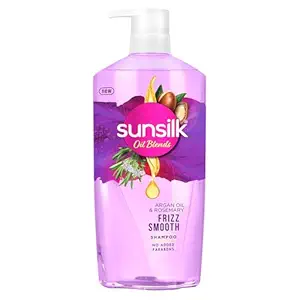 Sunsilk Argan Oil & Rosemary Frizz Smooth Oil Blends Shampoo