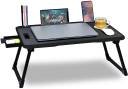 ThePlatinum Foldable multipurpose Table Wood Portable Laptop Table