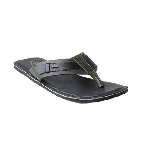Lee Cooper Leather Regular Slipon Mens Slippers