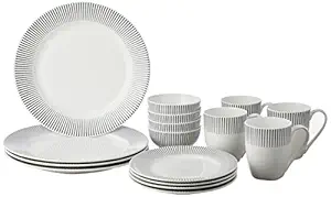 Amazon Brand – Solimo Ceramic 16 Piece Dinner Set