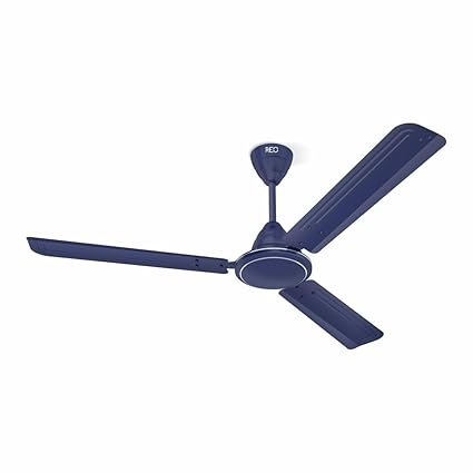 Havells 1200mm Tejas ES Ceiling Fan | High Speed, High Air Delivery | Strong & Powerful Copper motor, Air Delivery: 218 m3/min, RPM: 370, 2 Year Warranty | (Pack of 1, Matte Blue)