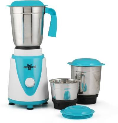 Blue eagle k 500 W Juicer Mixer Grinder (500 Watt Powerful Mixer, Blender & Grinder with 3 Jars Dual Color White & Blue | 3 Jars | White, Blue)