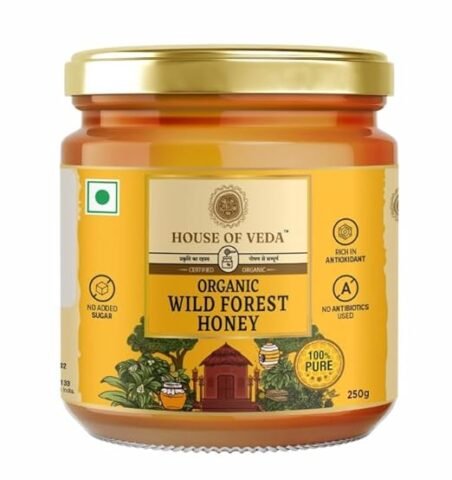 House of Veda Organic Wild Forest Honey – 250g