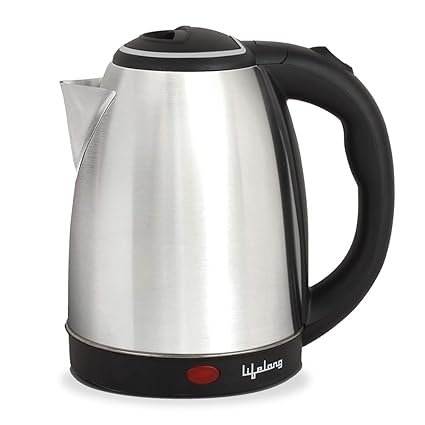 Lifelong ISI Certified Electric Kettle 1.5L with Stainless Steel Body