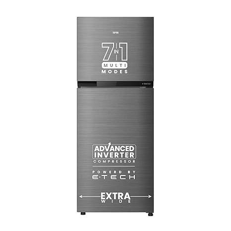 IFB 241L 3 Star Frost Free Double Door Refrigerator with Advanced Inverter Compressor (2025, Eco Cool IFBFF-2913DBSE, Brush Grey) 7 in 1 Multi Mode with 360 Degree Cooling