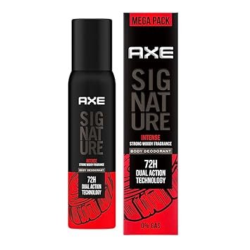 AXE Signature Intense Long Lasting No Gas Body Aerosol Deodorant For Men 200 Ml