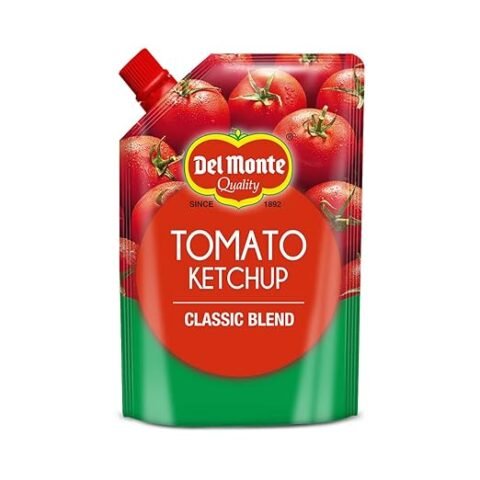 Del Monte Tomato Ketchup Classic Blend Spout Pack, 450g / 500 Gram